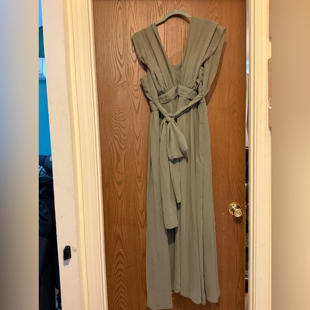 Birdy Grey Moss Green Bridesmaid Dress